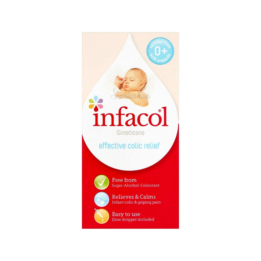 Infacol Simeticone Drops Dual Action Relief Colic Wind Colic relieves infant griping pain help trapped gas bubble UK baby healthcare developing low price in bd