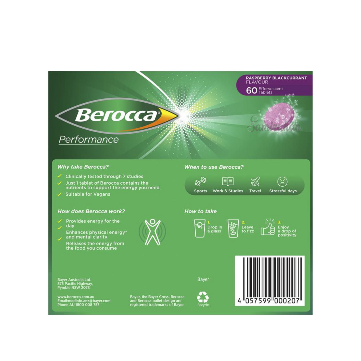 Berocca Energy Vitamin B C Effervescent Multivitamin Drink Raspberry immunity strength Best genuine premium quality absorption calcium import low price in BD