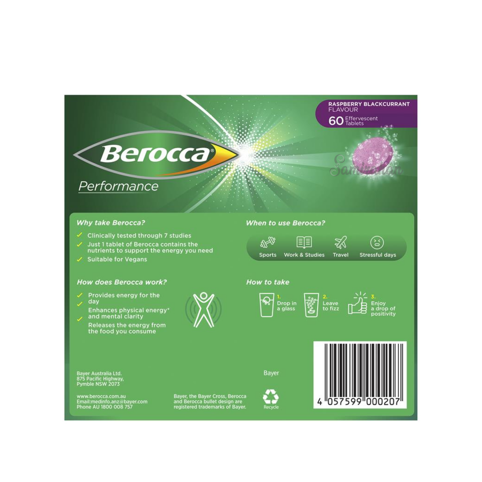 Berocca Energy Vitamin B C Effervescent Multivitamin Drink Raspberry immunity strength Best genuine premium quality absorption calcium import low price in BD