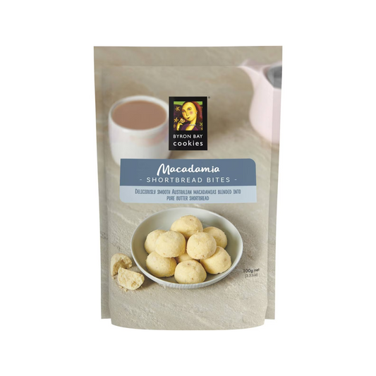 Byron Bay Cookies Macadamia Shortbread Bites delicious butter Halal Best bread import australia authentic crunchy snack sweet healthy biscuit low price in Dhaka