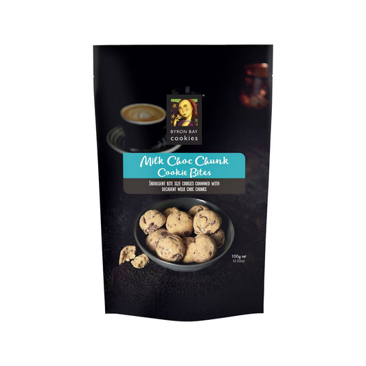Byron Bay Cookies Milk Choc Chunk Cookie Bites delicious butter Halal Best import australia authentic crunchy snack sweet healthy biscuit low price in Dhaka