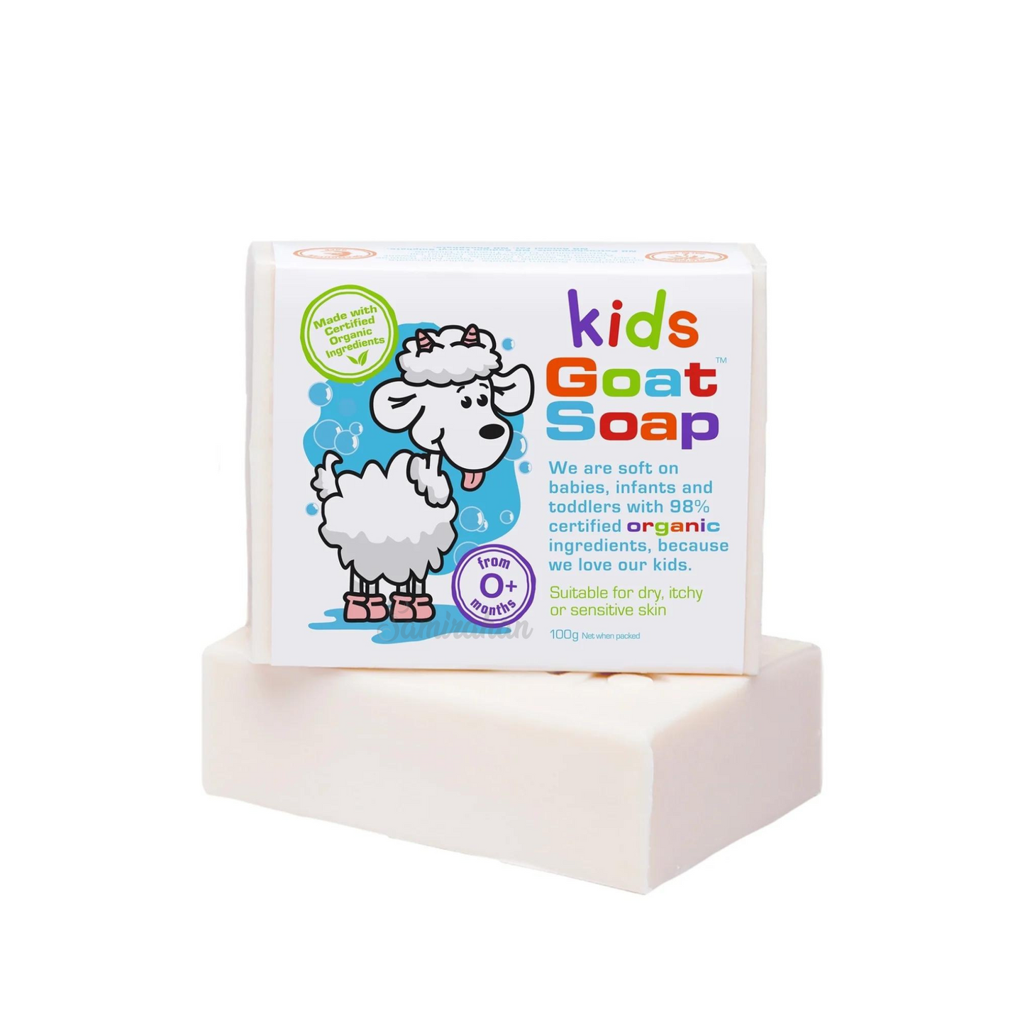 Goat Milk Soap Kids Organic certified suitable newborns baby skincare oil shea butter organic soft babies infants Best imported bath toddlers low price in BD