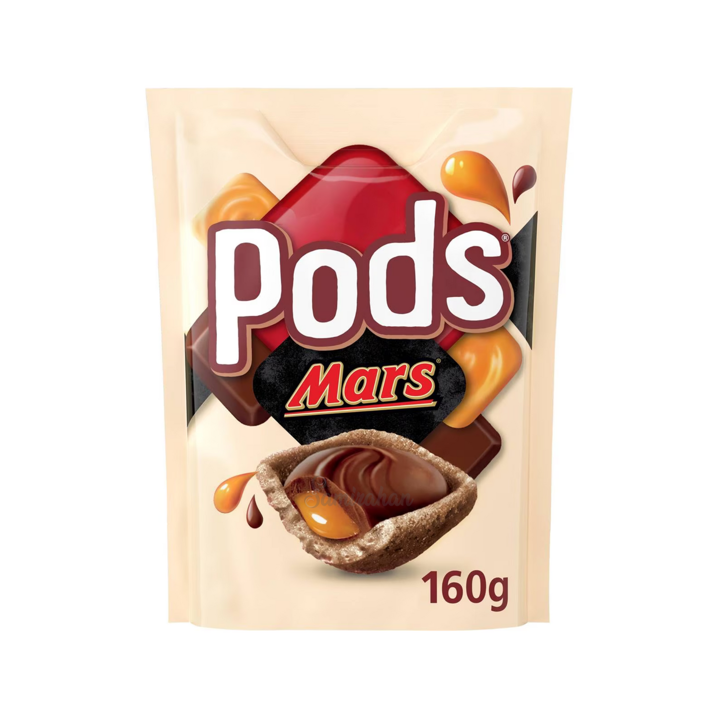 Pods Mars Chocolate Snack treat delicious caramel crispy baked wafer Best imported Australian premium snack Choco cocoa candy Cadbury sweets cheap price in bd