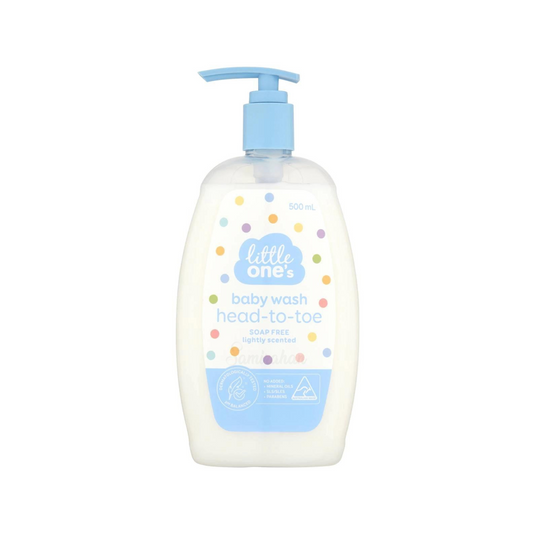 Little One's Baby Wash Head Toe soap bathing shampoo conditioner body all one Australia  pH balanced gentle skin Best import foreign face hair low price in BD