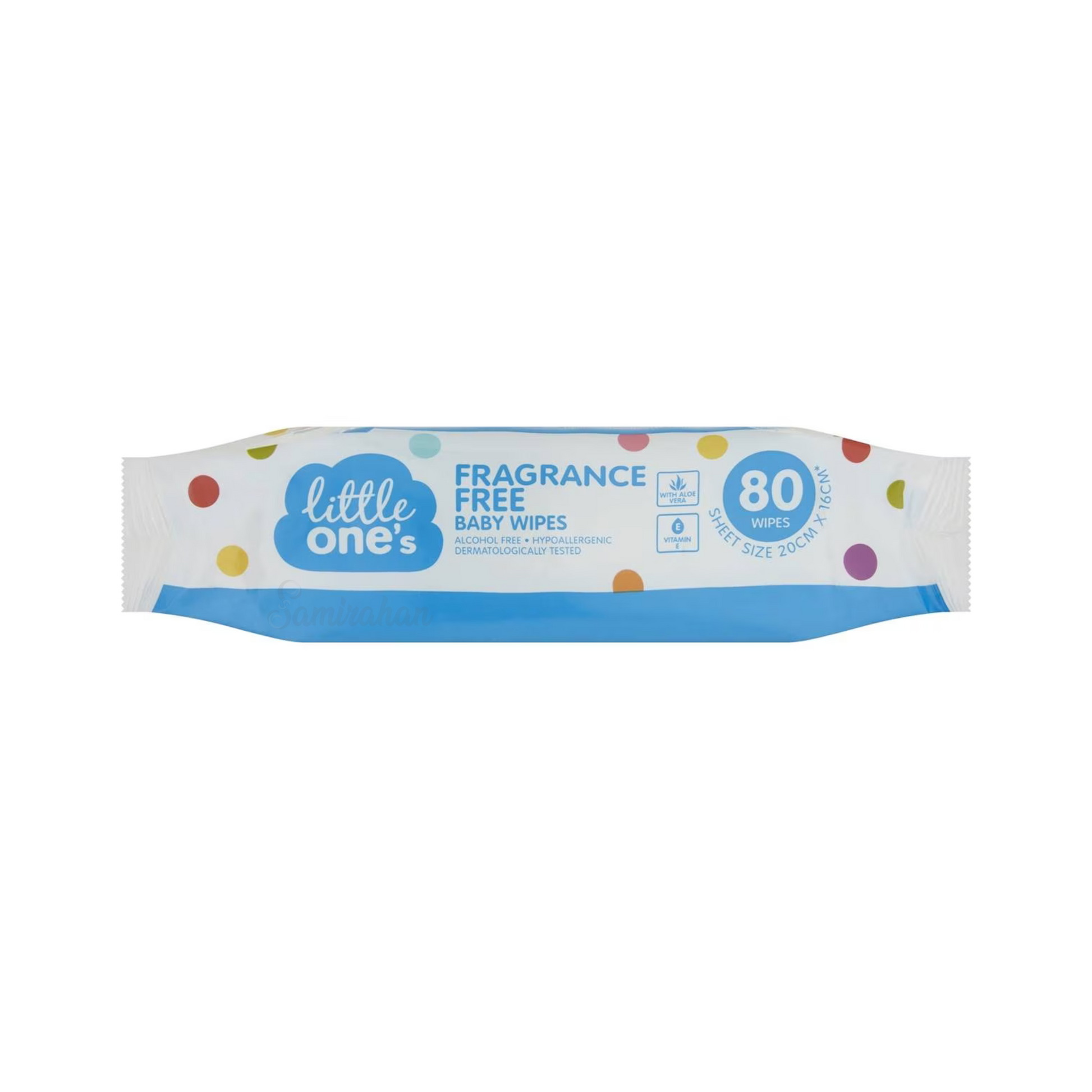 Little One's Fragrance Free Baby Wipes Aloe Vera Vitamin E Chamomile extract gentle hands face Hypoallergenic Best imported Australian Diaper low price in bd