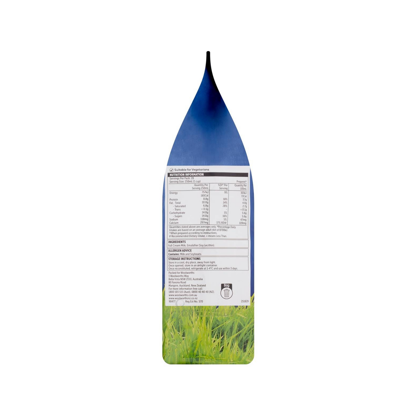 Woolies Australian Full Cream Milk Powder dairy New Zealand healthy food care cow original store organic Best Imported foreign Premium natural cheap price in bd