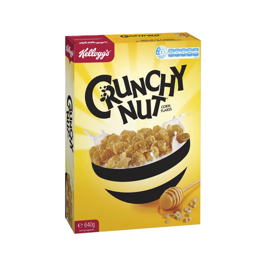 Kellogg's Crunchy Nut Corn Flakes Breakfast Cereal delicious seed oats food healthy breakfast Protein Halal Best safe authentic import Australia low price in bd