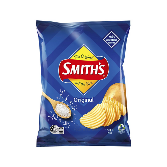 Smith's Crinkle Cut Potato Chips grown sweet salty natural tasty halal Australia snack family Best import authentic organic food healthy premium low price in bd