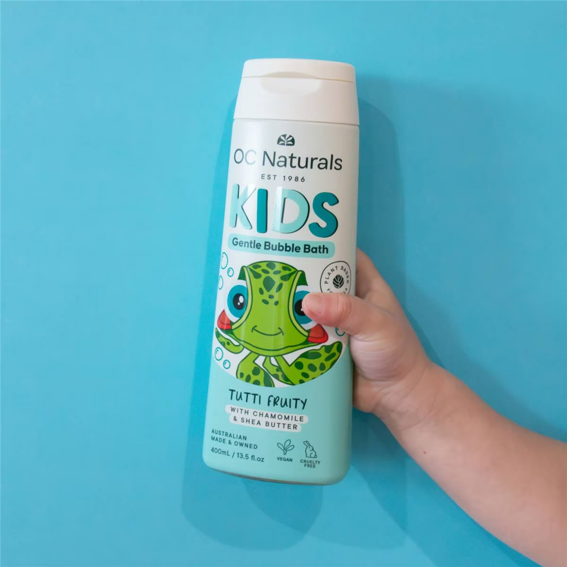 Organic baby Care OC Naturals Kids Gentle Bubble Bath Tutti Fruity Vitamin E child sensitive skin soft Best foreign baby bathing Australia imported price in BD