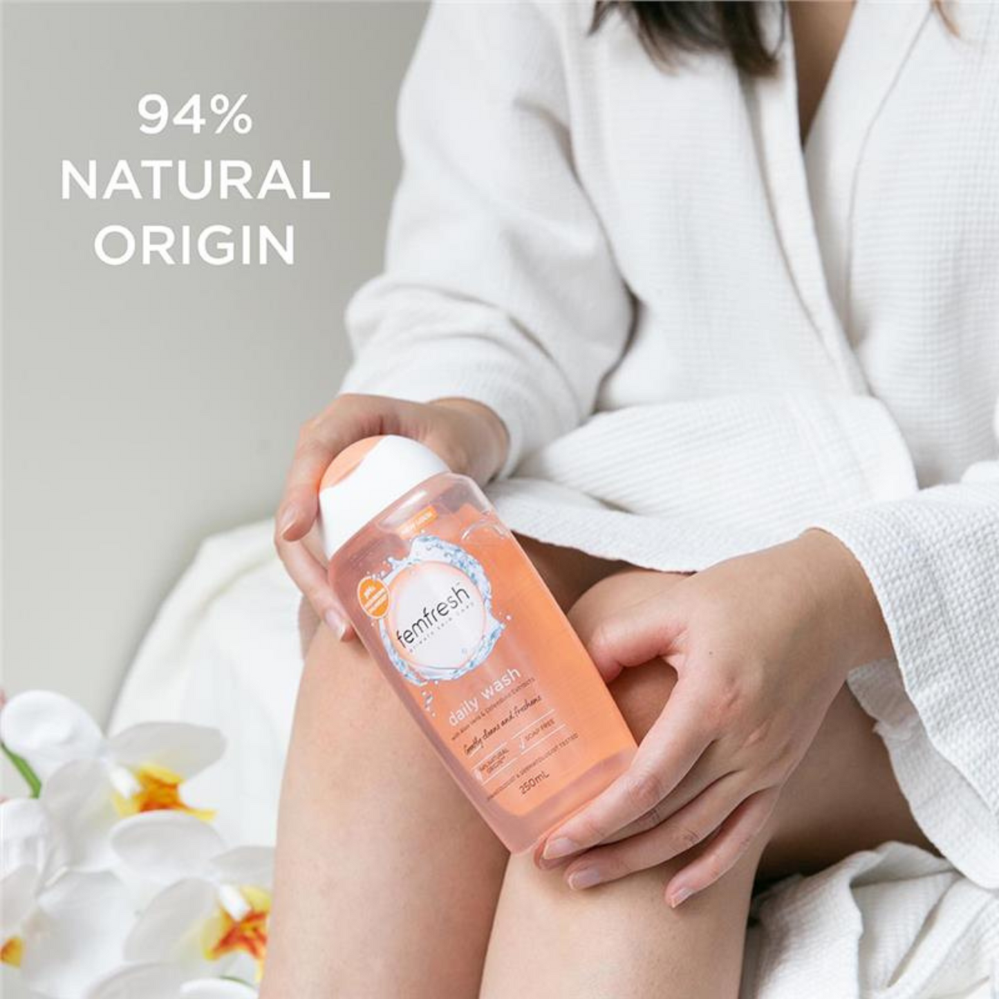 Femfresh Soap Free Daily Wash gently cleans the skin in your intimate area & leaves you feeling fresh & confident. It is soap free. Suitable for use during period. Gynaecologist & dermatologist tested. Best genuine real foreign imported Australian Aussie premium brand feminine care hygiene price in Dhaka Bangladesh.