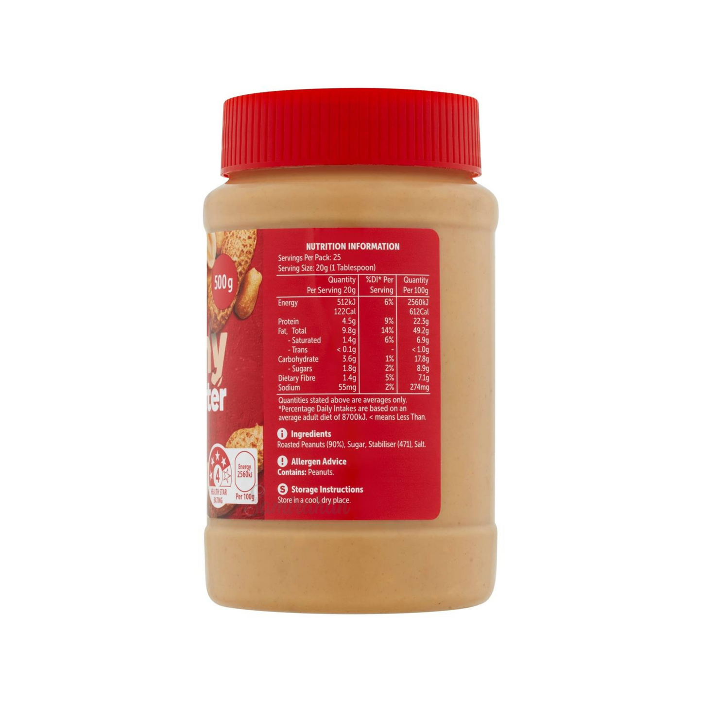 Woolies Crunchy Peanut Butter is made of deliciously crunchy peanuts. No artificial colours, flavours or preservatives. Source of energy, fibre & protein. Best genuine imported foreign Aussie premium quality real breakfast healthy spread sandwich tiffin kids delicious health safe good food price in Dhaka Bangladesh.