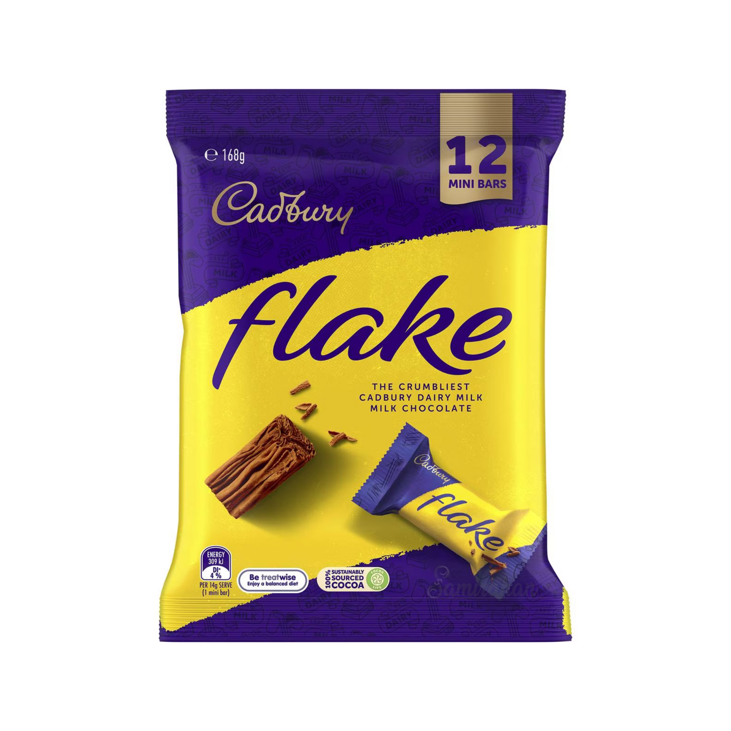 Cadbury Flake Chocolate Sharepack Bars delicious social occasions import foreign sweet AU baby Choco candy snack kid Birthday Gift Valentines Cheap price in bd