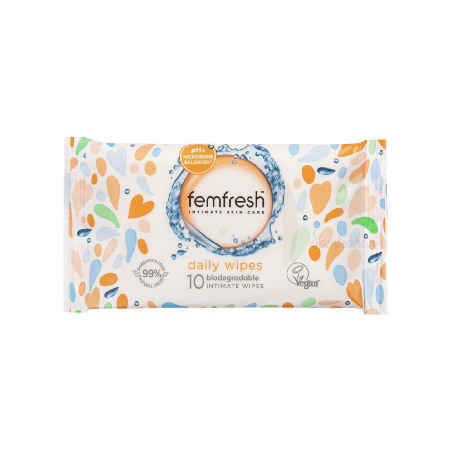 Femfresh Feminine Intimate Wipes gently cleans skin intimate area leaves fresh period Gynaecologist Best imported Australian vaginal private hygiene price in bd