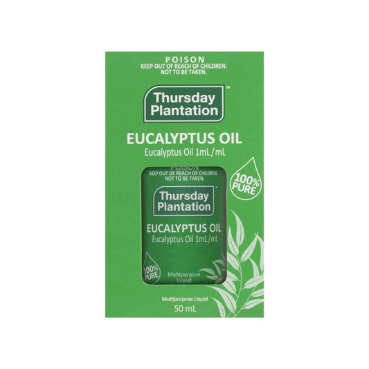 Thursday Plantation 100% Pure Eucalyptus Oil is a pharmaceutical grade essential oil. Suitable for coughs, colds & flu. Helps relax muscular tensions and stiffness. Multipurpose cleaning liquid. Best authentic genuine real imported foreign premium  herbal essential oils Australia Aussie cheap price in Dhaka Bangladesh.