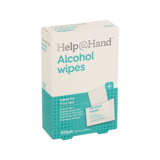 Help@Hand Alcohol Wipes multipurpose use clean household sanitization ideal first aid Best import health Australia skincare treatment relief medical price in bd