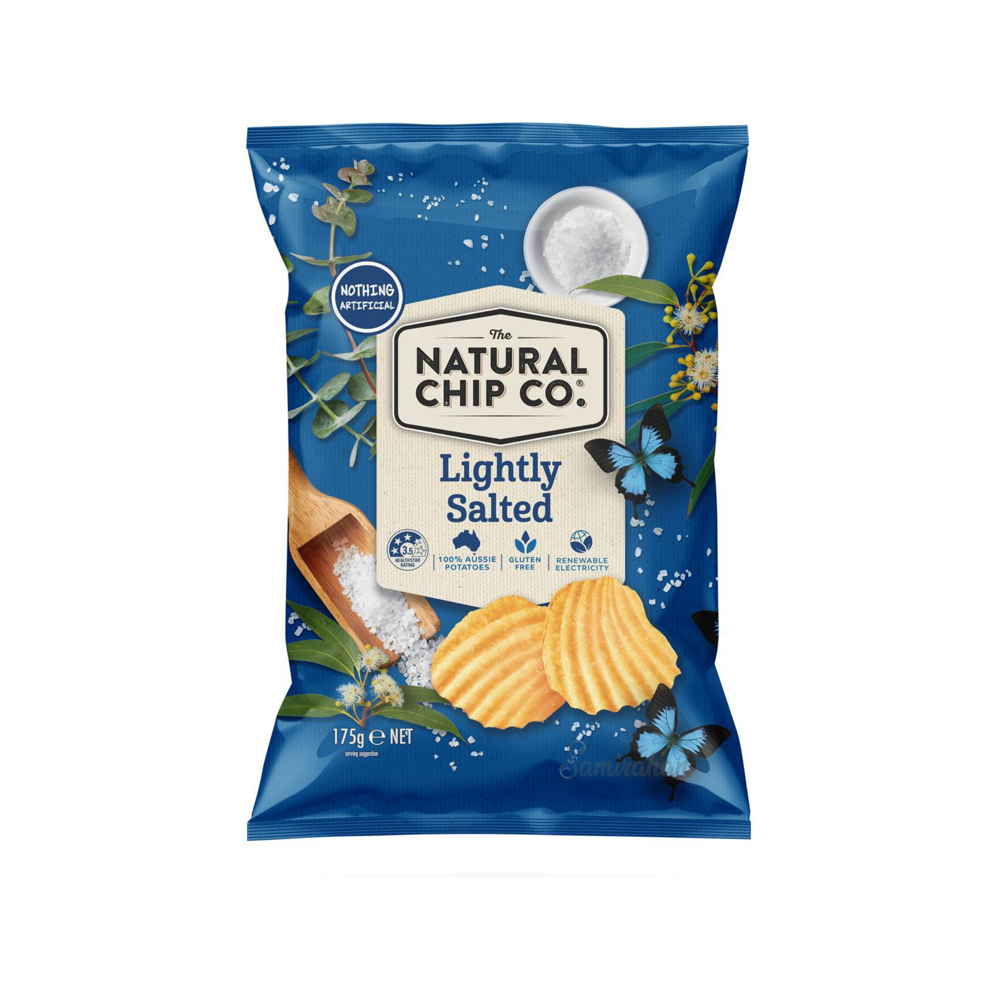 The Natural Chip Co. Potato Chips Sea Salt natural corn tasty halal Australia snack family Best import authentic organic food healthy premium low price in bd