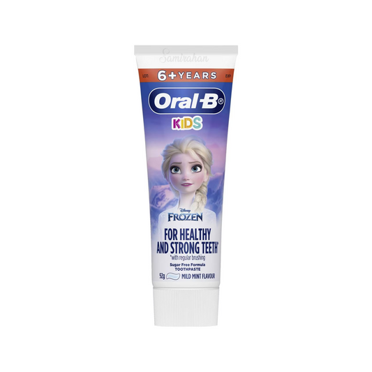 Oral B Kids Toothpaste with sugar shield protects your child's teeth against acids from sugars in everyday food. This sugar free fluoride toothpaste promotes Healthy and Strong Teeth^ in kids. Best genuine authentic imported foreign Australian premium real quality dental children toothpaste price in Dhaka Bangladesh.