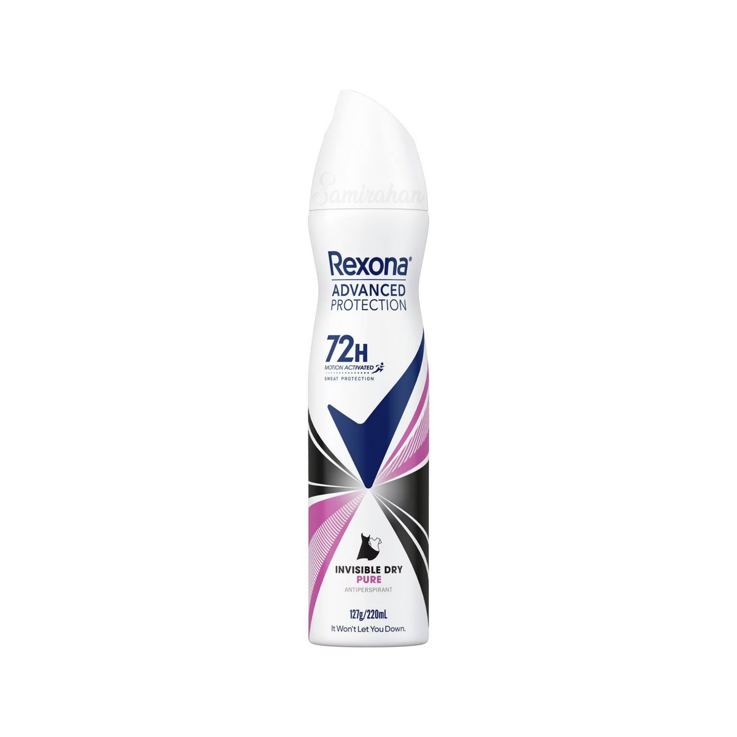 Rexona Advanced Protection Deodorant Women Invisible Dry Energy sweat odor dry daily 48 hours white marks Best safe authentic import Australia low price in bd