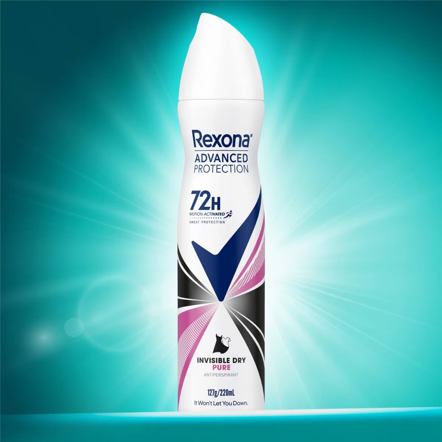 Rexona Advanced Protection Deodorant Women Invisible Dry Energy sweat odor dry daily 48 hours white marks Best safe authentic import Australia low price in bd