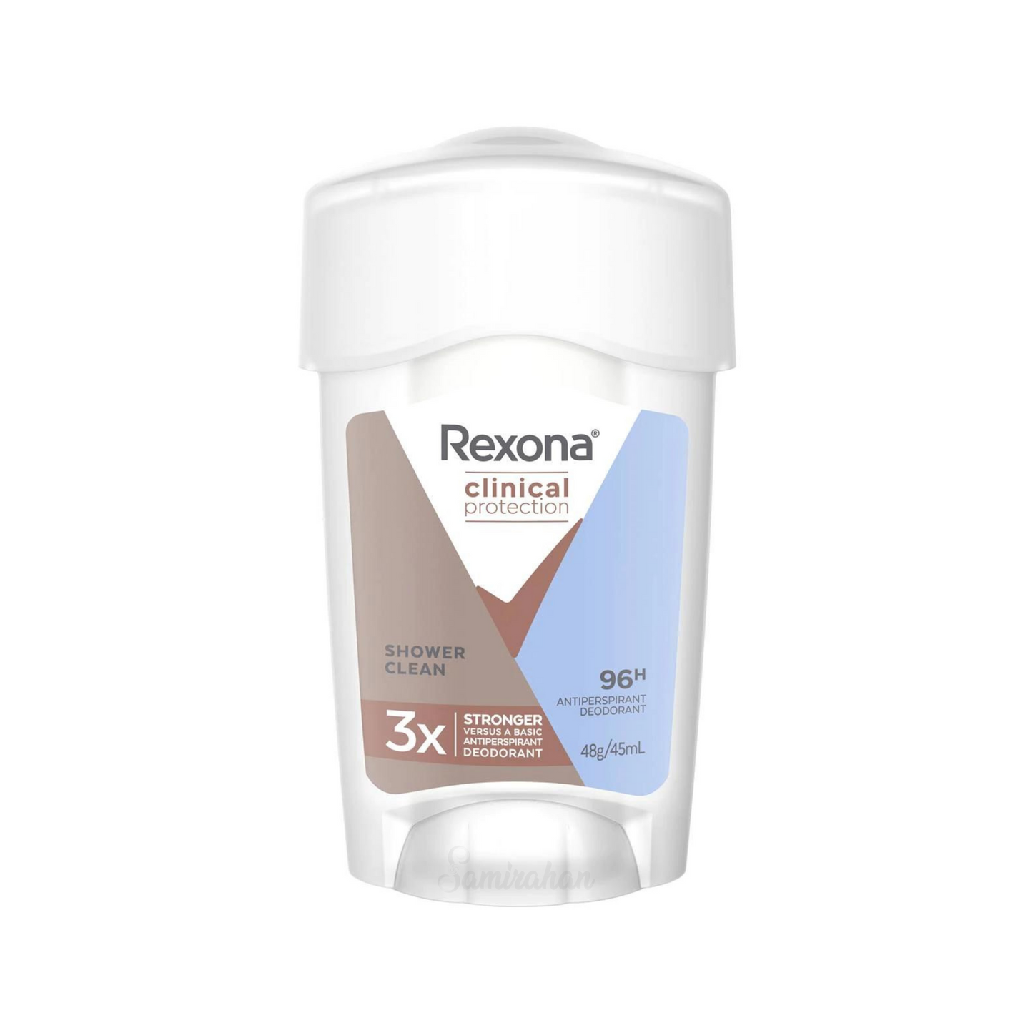 Rexona Clinical Protection Deodorant Cream For women - shower clean offers 3x more sweat protection than a basic antiperspirant deodorant, with a fresh, masculine scent. Best imported foreign Australian authentic original genuine real premium quality luxury brand cheap fragrance price in Dhaka Chittagong Bangladesh.
