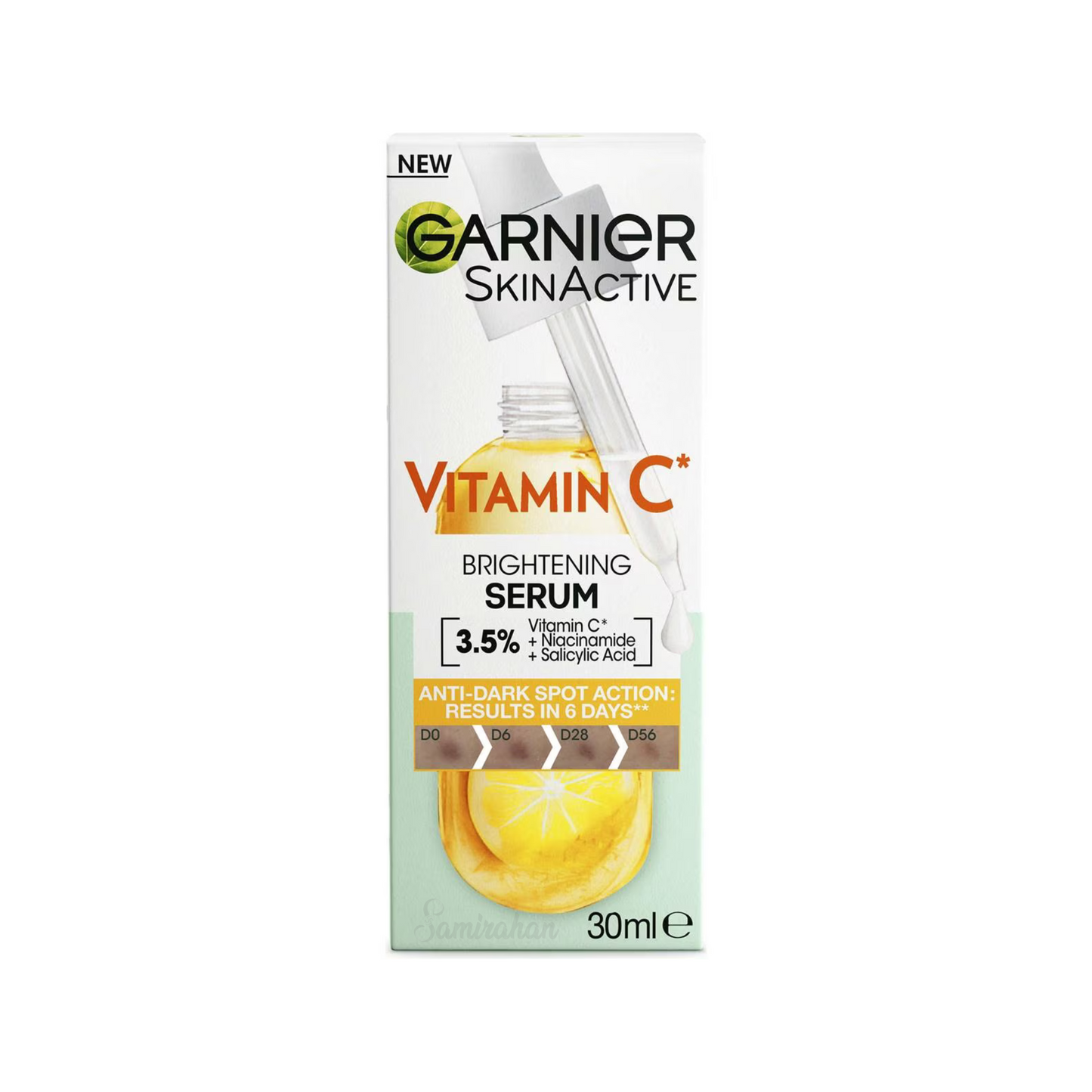 Garnier Vitamin C Brightening Serum is composed with powerful dermatological actives known to reduce the appearance of dark spots & boosts skin's glow. Best imported foreign Australian French authentic genuine original real skin care skincare beauty cosmetic cosmetics premium quality luxury price in Dhaka Bangladesh.