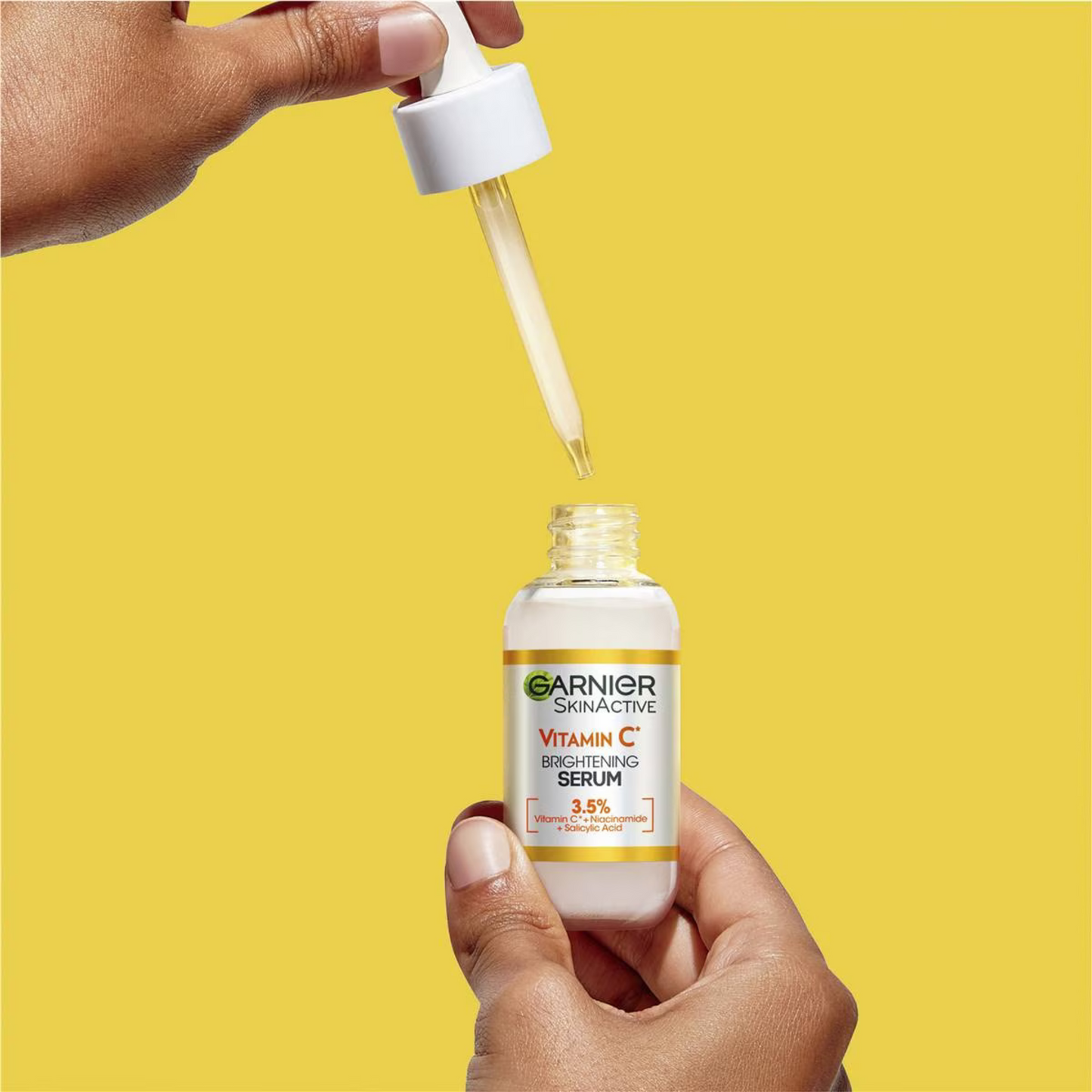 Garnier Vitamin C Brightening Serum is composed with powerful dermatological actives known to reduce the appearance of dark spots & boosts skin's glow. Best imported foreign Australian French authentic genuine original real skin care skincare beauty cosmetic cosmetics premium quality luxury price in Dhaka Bangladesh.