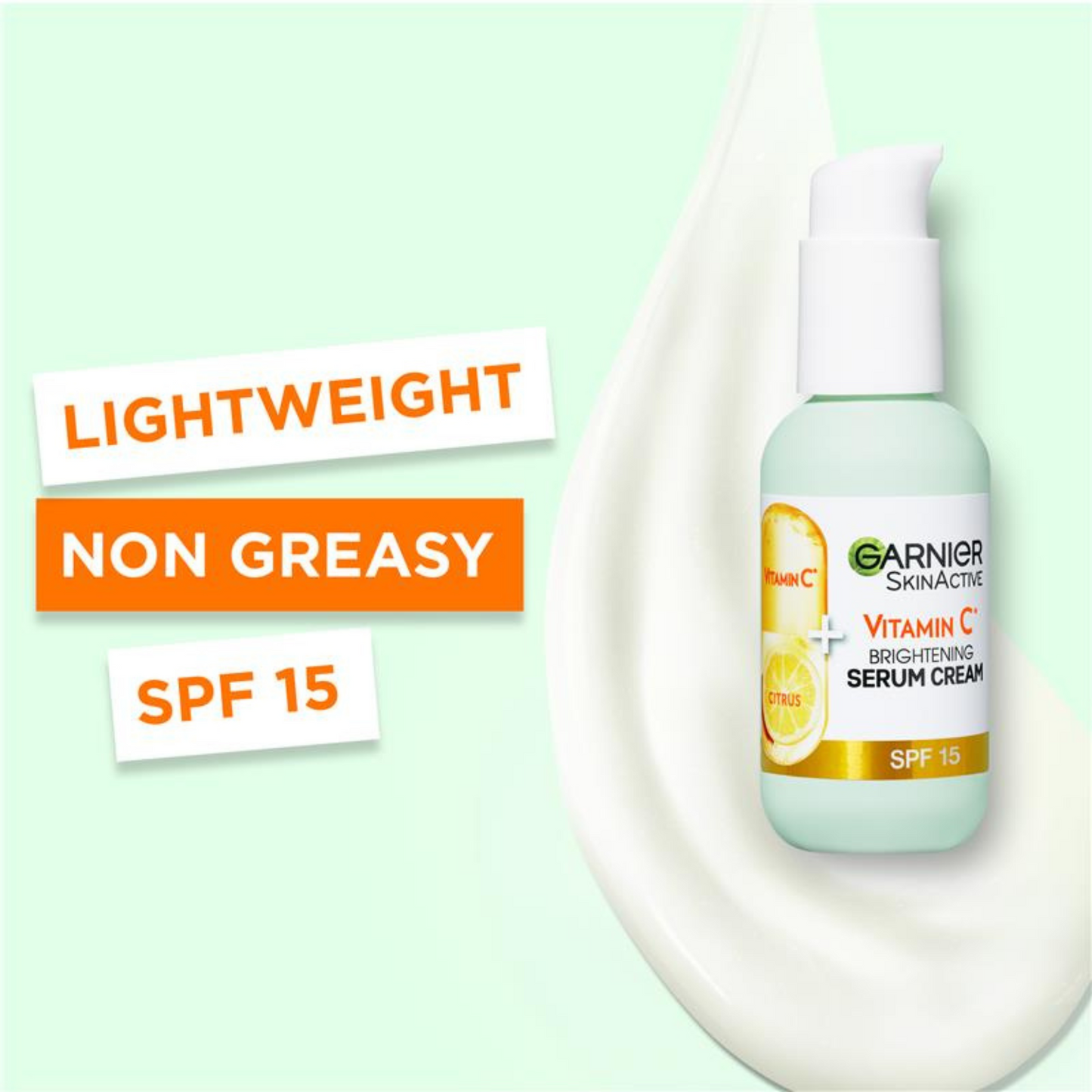 Garnier 2 in 1 Brightening Cream brightening Vitamin C serum moisture SPF 15 Best import Australian genuine authentic skincare beauty face clean low price in bd