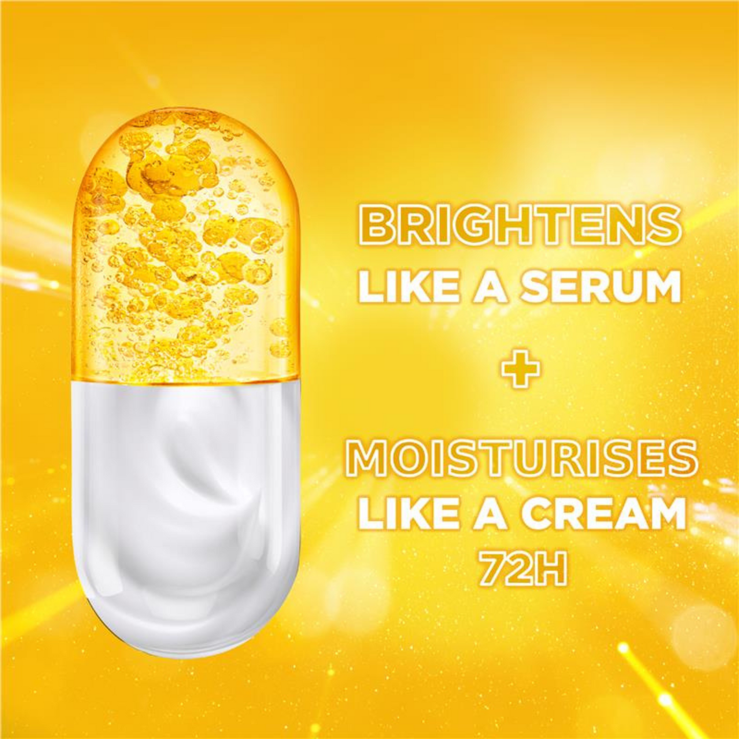 Garnier 2 in 1 Brightening Cream brightening Vitamin C serum moisture SPF 15 Best import Australian genuine authentic skincare beauty face clean low price in bd