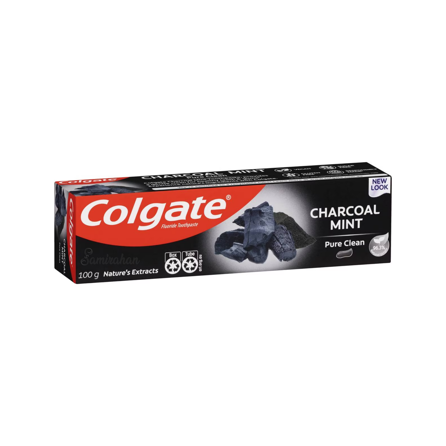 Colgate Nature's Extracts Charcoal Mint Toothpaste brand anti-cavity gum germs Strong Teeth Sugar Best safe authentic import Australian premium low price in bd
