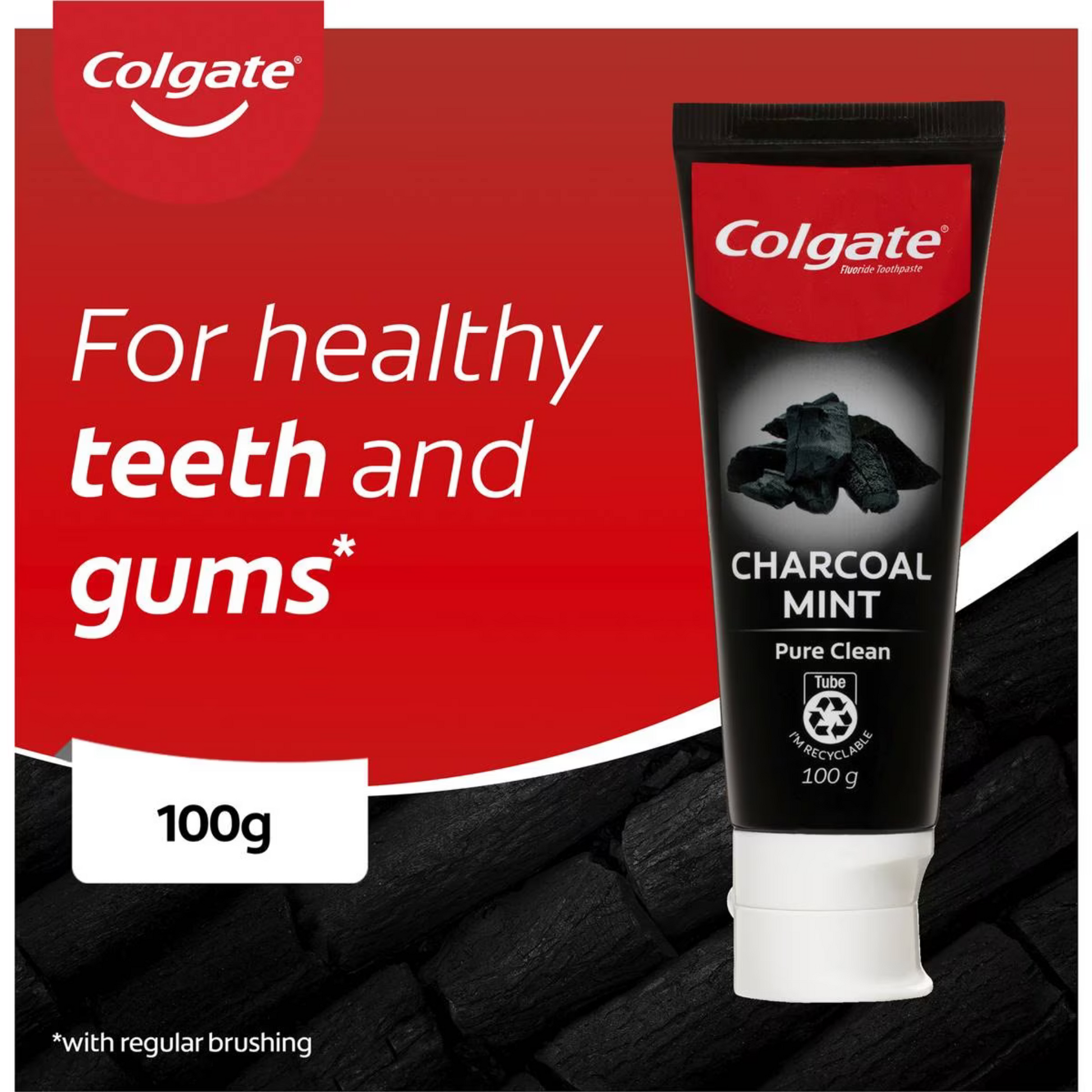 Colgate Nature's Extracts Charcoal Mint Toothpaste brand anti-cavity gum germs Strong Teeth Sugar Best safe authentic import Australian premium low price in bd