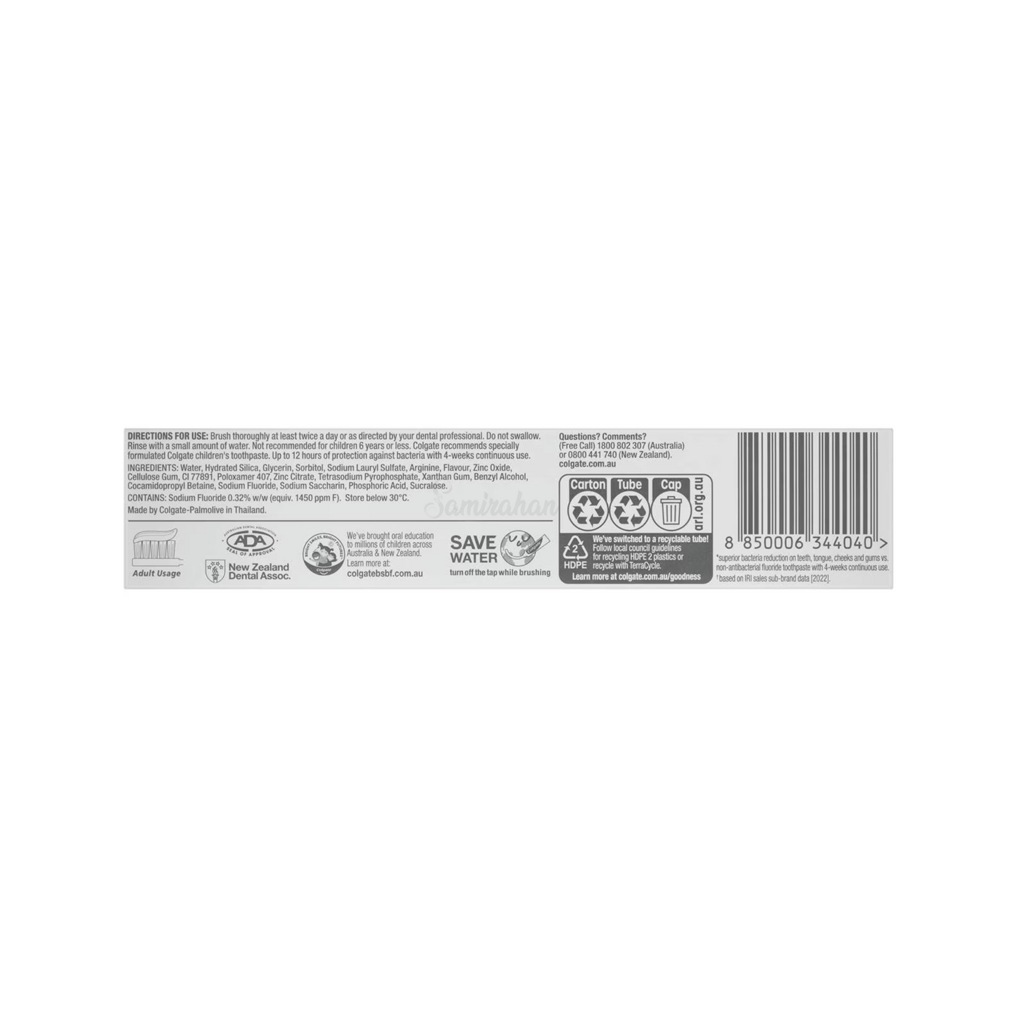 Colgate Total Original Antibacterial Toothpaste brand anti-cavity gum germs Strong Teeth Best safe fresh authentic imported Australian premium low price in bd