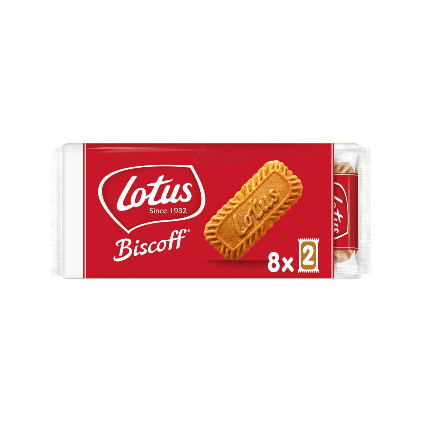 Lotus Biscoff Biscuit are crunchy caramelised biscuits made in Belgium. This tasteful little biscuit is world famous thanks to it's unique flavour, iconic shape & crunchy bite. Halal suitable. Best imported foreign real genuine authentic Belgium snack biskut premium quality bakery cheap price in Dhaka Bangladesh.