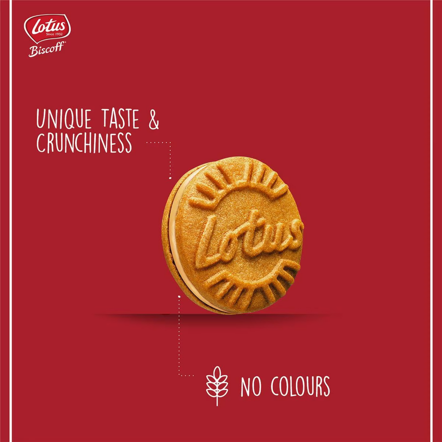 Lotus Biscoff Cream Biscuits are delicious, caramelised crunchy biscuit on the outside, with a smooth creamy Biscoff filling on the inside. It’ll be love at first bite! Halal suitable. Best imported foreign real genuine authentic Belgium Aussie snack biskut premium quality bakery snacks cheap price in Dhaka Bangladesh.
