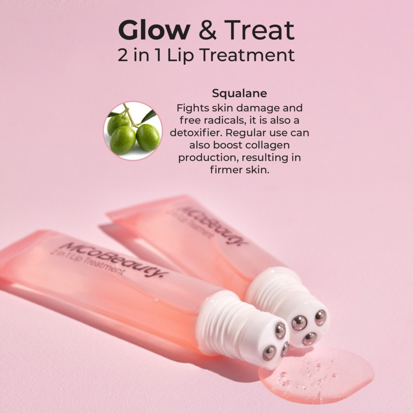 MCoBeauty 2-in-1 Glow & Treat Lip Treatment Oil lip imported Australian genuine authentic original real skincare cosmetic repair luxury premium AU low price bd