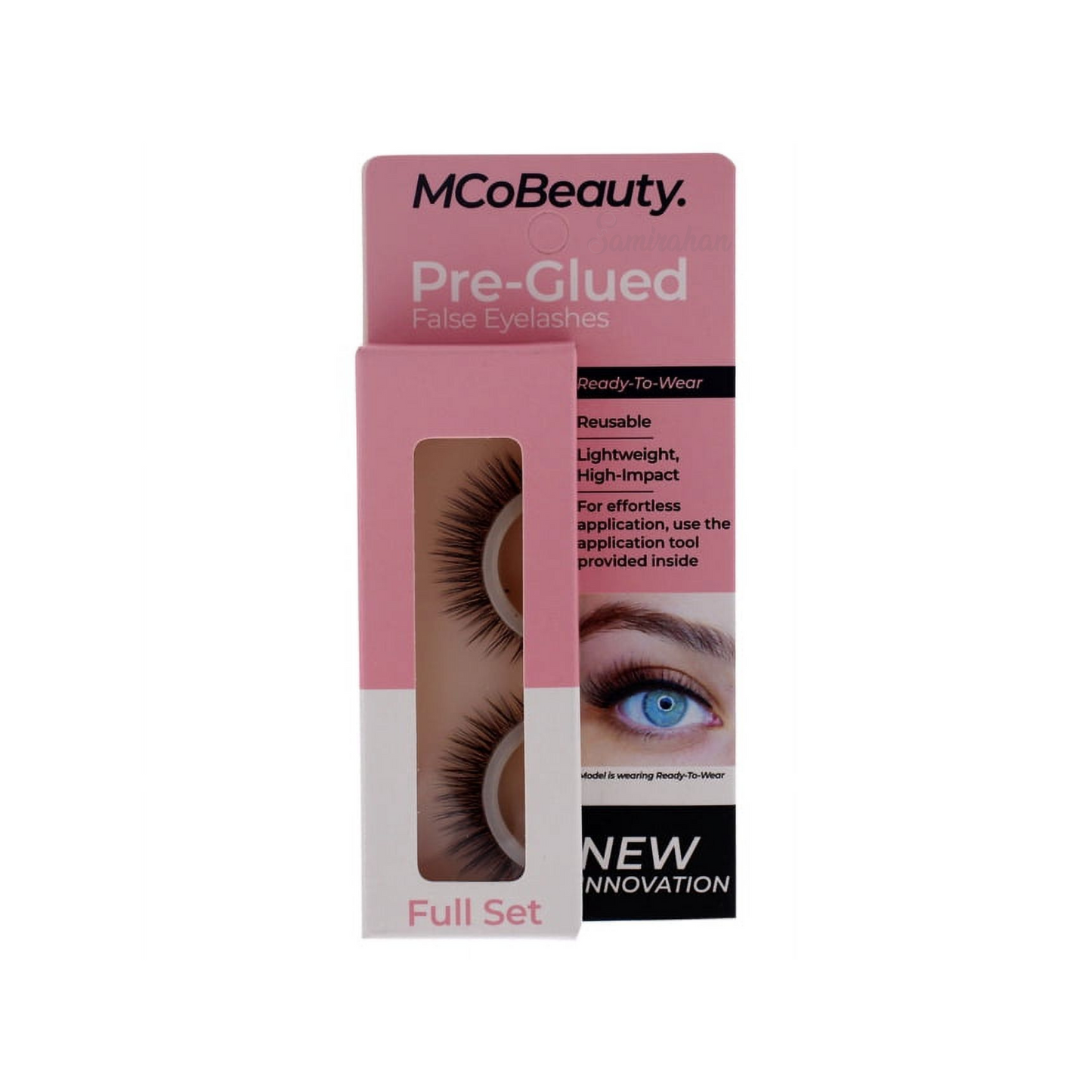 MCoBeauty False Lashes is a full set of wispy, lengthening lashes, pre-glued for your convenience. Best imported foreign Australian Aussie brand genuine authentic original real make-up makeup makeover modeling beautiful beauty cosmetics cosmetic luxury premium cheap price in Dhaka Chittagong Sylhet Bangladesh.