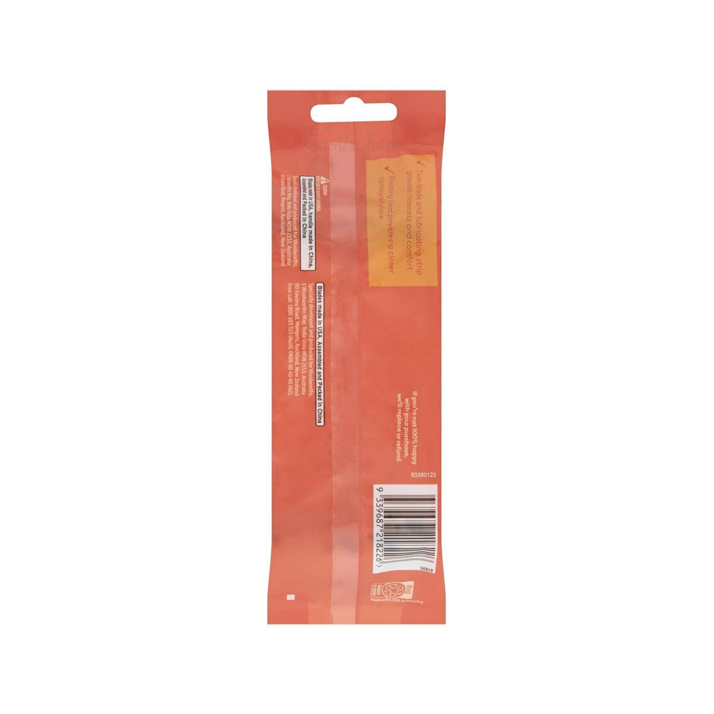 Oscar Orsen Disposable Women's Razors twin blade lubricating strip comfort shave Best import Australia genuine authentic premium germ organic low price in BD