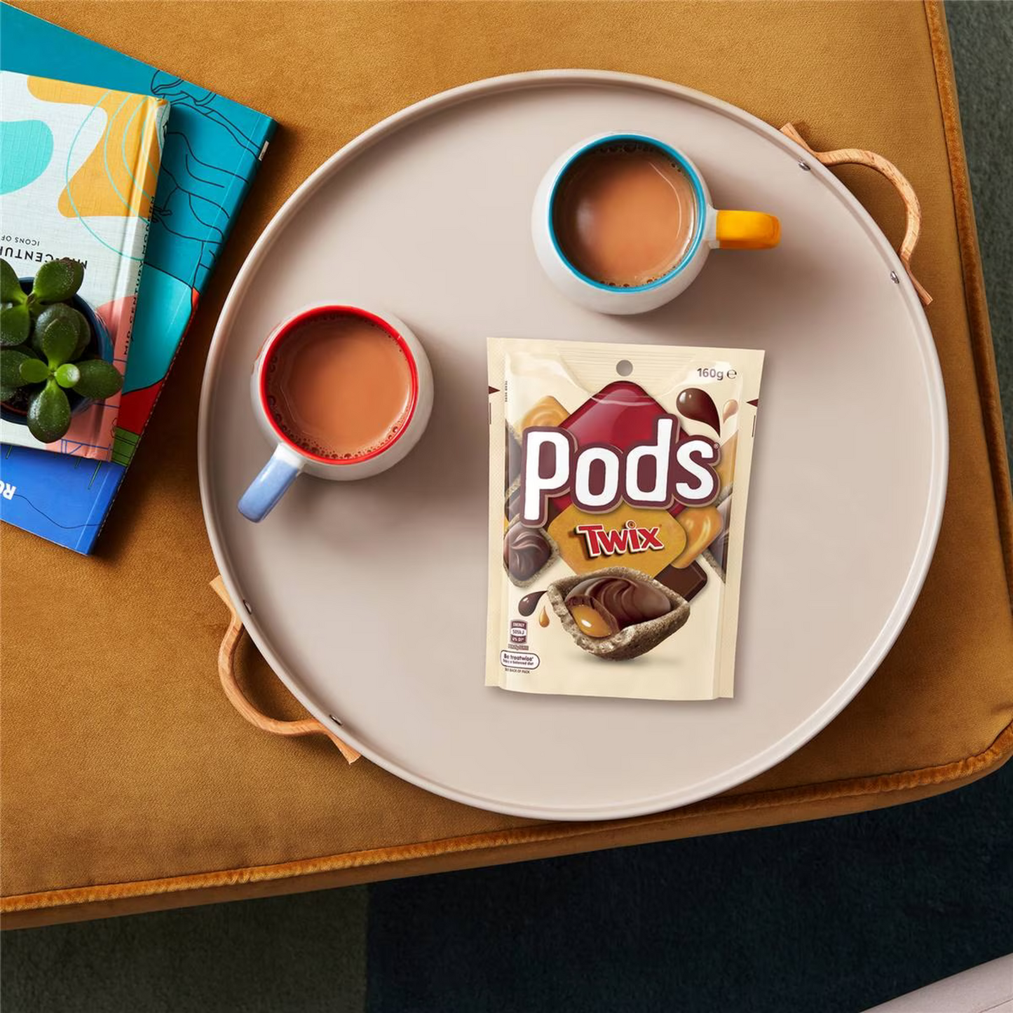Pods Twix Chocolate Snack treat delicious caramel crispy baked wafer Best imported Australian premium snack Choco cocoa candy Cadbury sweets cheap price in bd