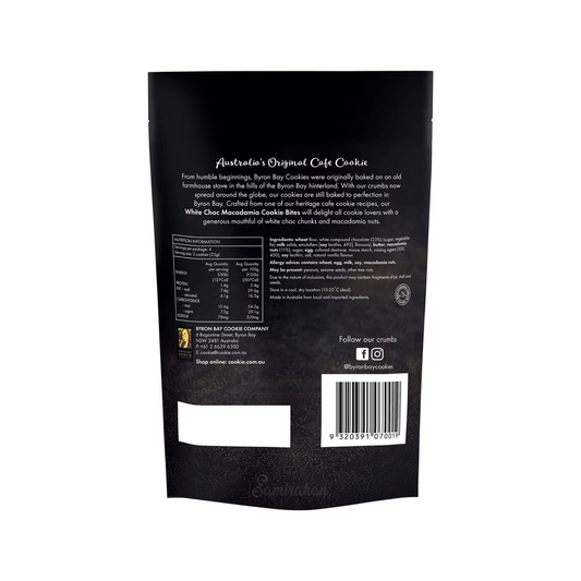 Byron Bay White Choc Macadamia Shortbread Bites delicious butter Halal Best import Australia authentic crunchy snack sweet healthy biscuit low price in Dhaka