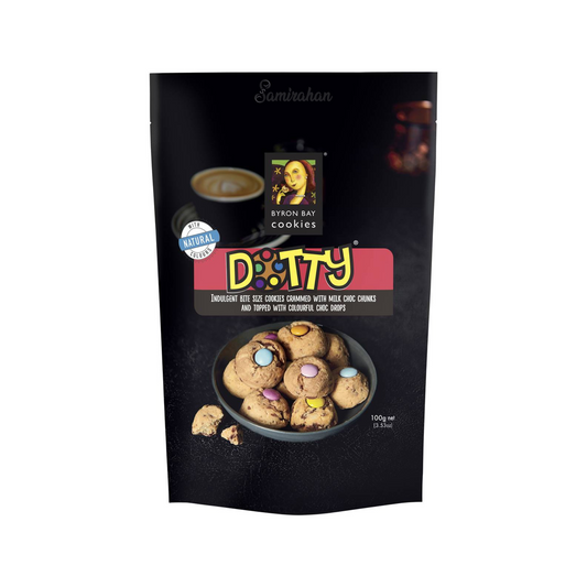 Byron Bay Cookies Dotty Cookie Bites delicious butter Halal cafe Best bread import australia authentic crunchy snack sweet healthy biscuit low price in Dhaka