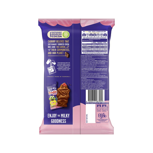 Cadbury Dairy Milk Chocolate Freddo Strawberry social occasions imported foreign sweet AU baby Choco candy snack kid Birthday Gift Valentines Cheap price in bd