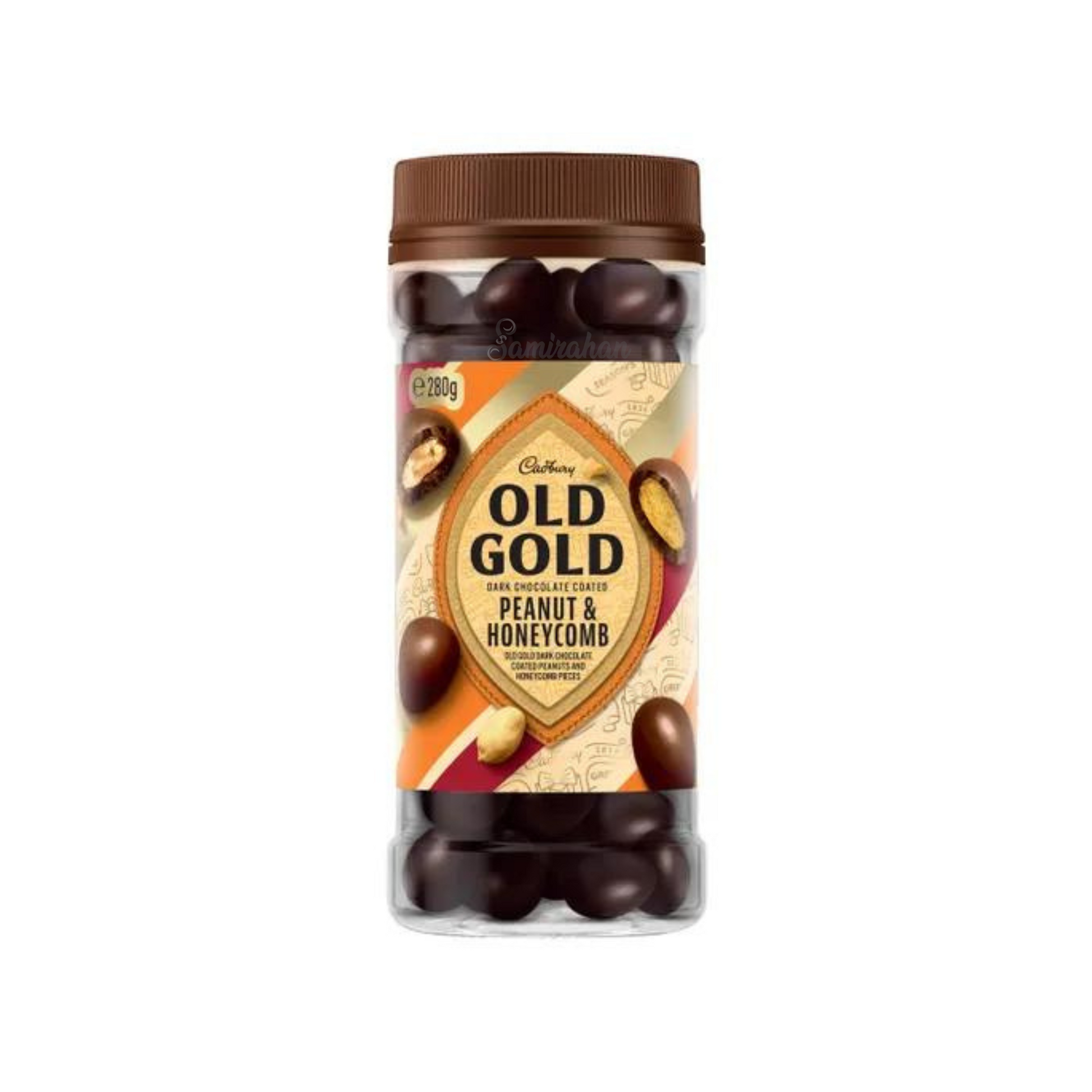 Cadbury Old Gold Dark Chocolate Coated Peanut & Honeycomb import Australia sweet halal authentic Choco candy snack kid Birthday Gift Valentine low price in bd