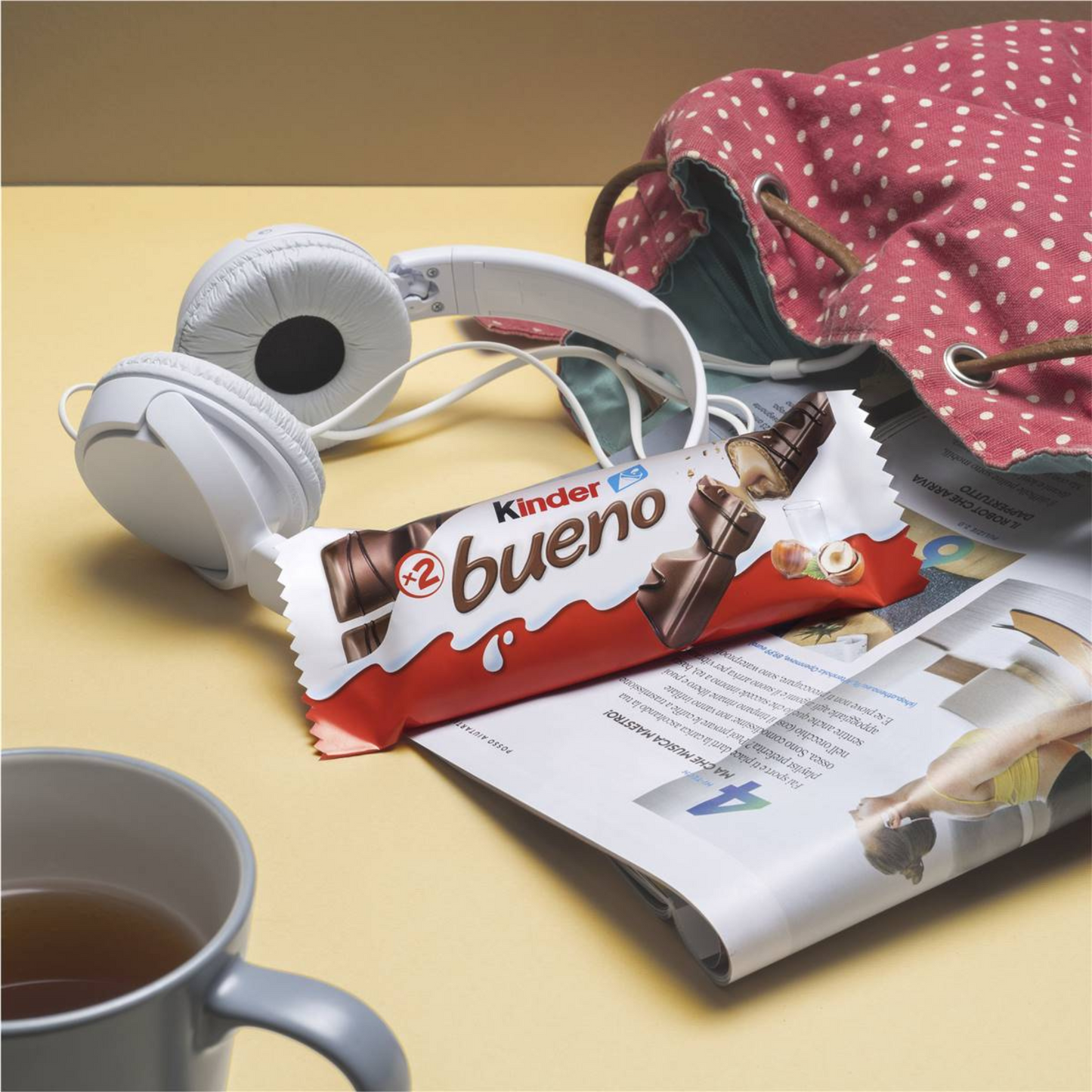 Kinder Bueno Milk Chocolate Bar Single crispy wafer hazelnut cream Halal Best imported Australian authentic sweets gift candy snack choco low price in Dhaka