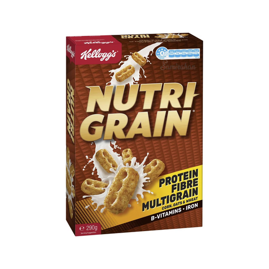 Kellogg's Nutri Grain Protein Breakfast Cereal delicious seed oats food healthy breakfast Protein Halal Best safe authentic import Australia low price in bd