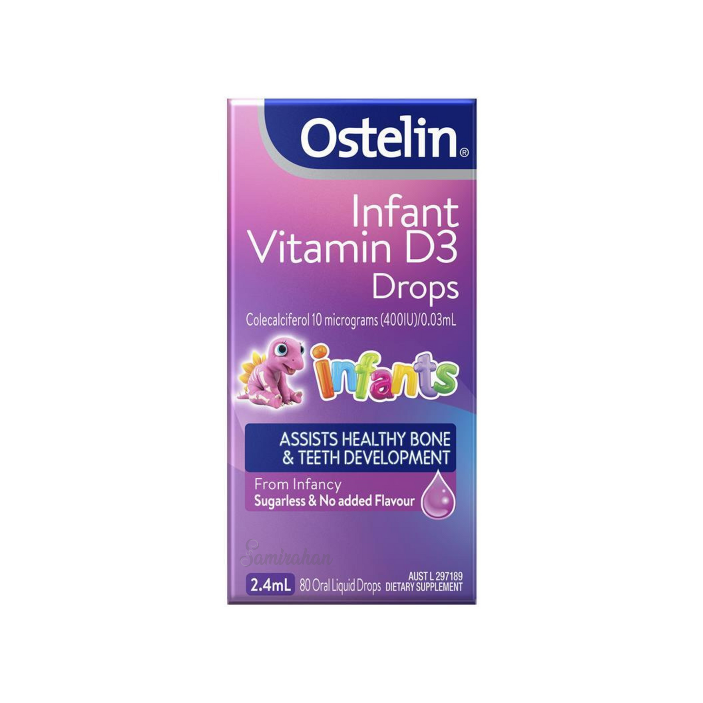 Ostelin Vitamin D Infant Drops D3 for Kids Bone Health Immune Support calcium teeth child Best import authentic sugar Australia food baby cheap price in BD