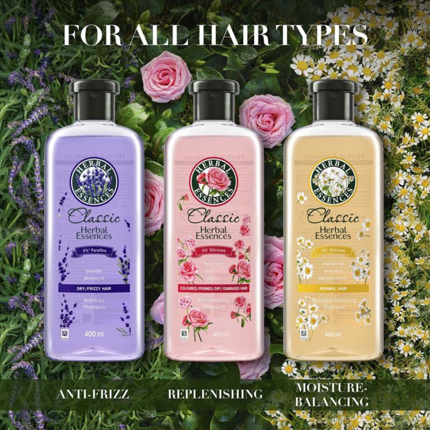Herbal Essences Classic Lavender is a conditioner with scents inspired by nature for your dry & damaged hair. It controls frizz & leaves your hair straight & silky. Best foreign genuine authentic Australian Aussie imported real original premium haircare safe care fall healthy cheap price in Dhaka Chittagong Bangladesh.
