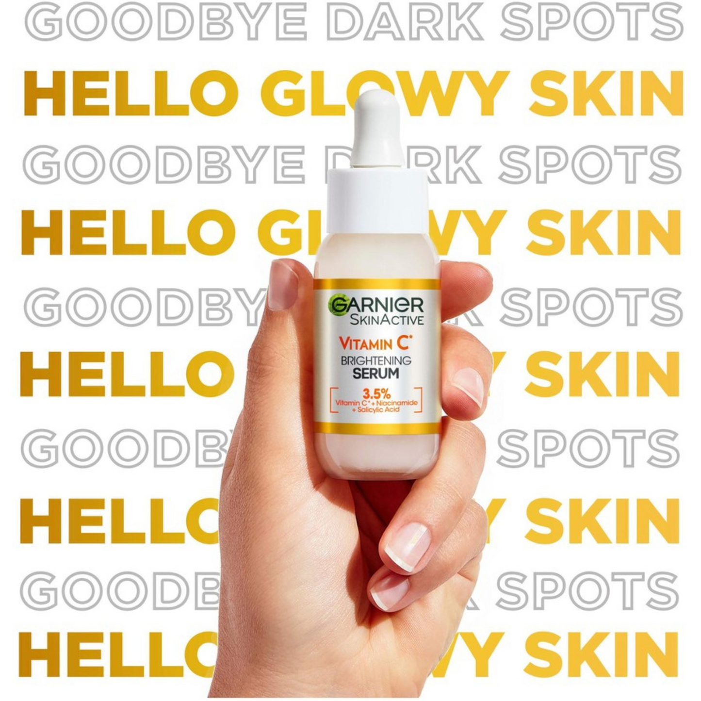 Garnier Vitamin C Brightening Serum is composed with powerful dermatological actives known to reduce the appearance of dark spots & boosts skin's glow. Best imported foreign Australian French authentic genuine original real skin care skincare beauty cosmetic cosmetics premium quality luxury price in Dhaka Bangladesh.