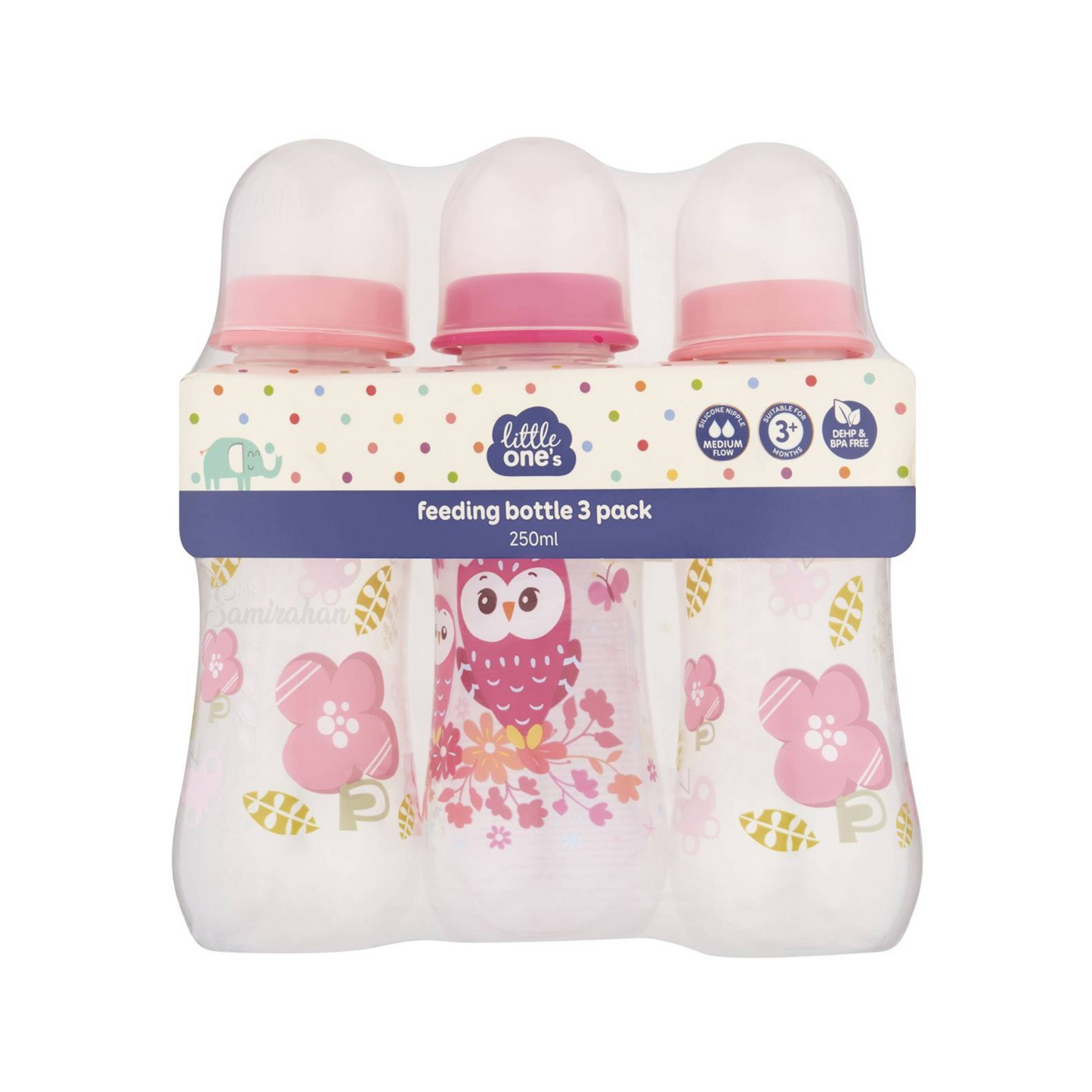 Little One's Feeding Bottles suitable 3+ months DEHP BPA free silicone nipple medium flow Best imported Australia baby milk feeder safe premium low price in BD
