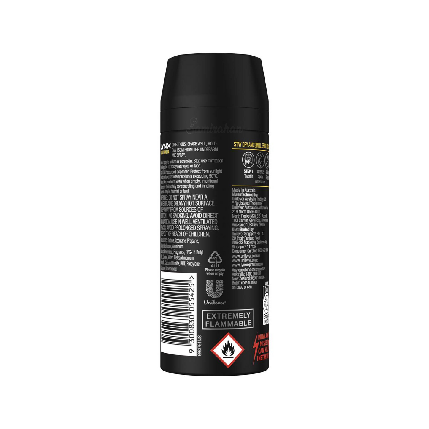 Lynx Australia Antiperspirant is a bold 72-hour deodorant with top notes of Bergamot & pineapple. Best imported foreign Australian Aussie anti-perspirant deo premium genuine authentic original real quality nice boyfriend bf scent perfume men gift idea ideas cheap price in Dhaka Chittagong Sylhet Comilla Bangladesh.