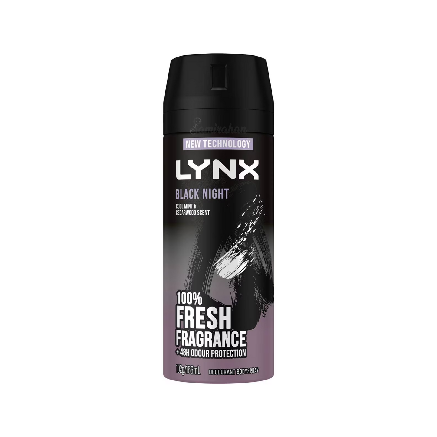 Lynx Deodorant Body Spray For Men Black Night sweat odor dry daily 48 hours white marks moisture clean soft Best safe authentic import Australia low price in bd