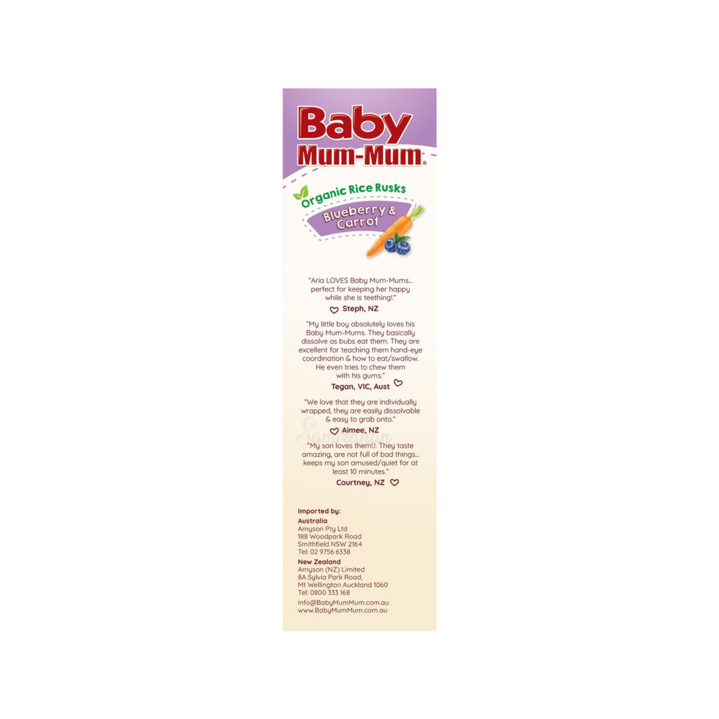 Boost your baby's taste buds with Baby Mum-Mum Organic Combo Rice Rusks. No artificial colour flavor halal best imported foreign Australian genuine authentic safe quality real child food bacchader khabar khaddo shishu snack nutrition healthy cheapest price in Dhaka Chittagong Sylhet Khulna Rajshahi Jessore Bangladesh